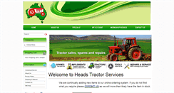 Desktop Screenshot of headstractor.com.au